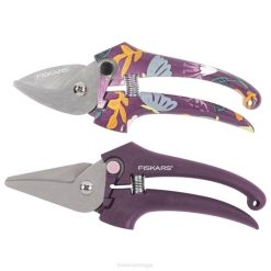 Fiskars R88Z201 ferramenta conjunto de podador e recorte de designer (roxo)