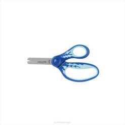 Fiskars R88Z22 ferramenta Tesoura infantil de ponta romba softgrip (5 pol.) relâmpago azul