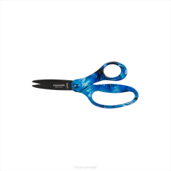Fiskars R88Z40 ferramenta tesoura para crianças grandes (6 pol.) tie-dye azul