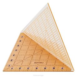 Fiskars R88Z494 ferramenta régua dobrável quadrada (8" x 8")