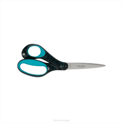 Fiskars R88Z50 ferramenta tesoura salpicada para adolescentes canhotos (8 pol.) turquesa