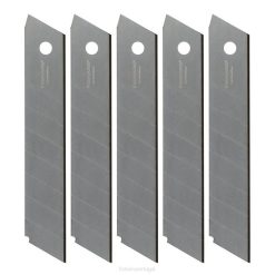 Fiskars R88Z706 ferramenta lâminas utilitárias snap-off pro carbonmax de 18 mm, 5 unidades